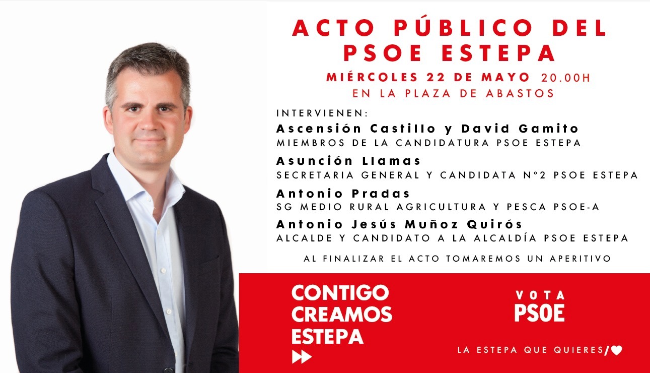 Acto Público en Estepa